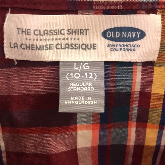 Old navy boys button up - Picture 6 of 6